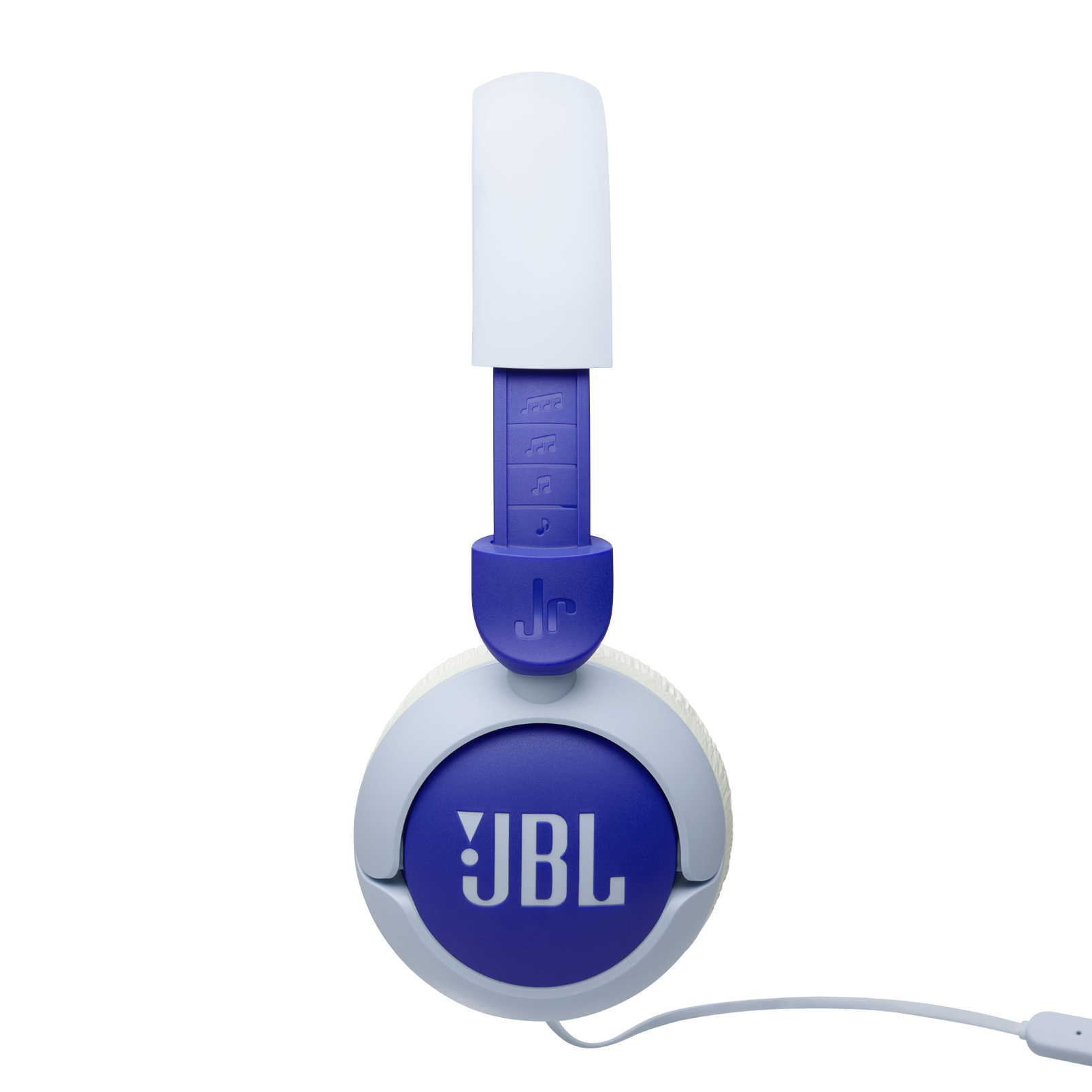 JBL Junior 320 - Blue - Wired on-ear kids headphones - Right